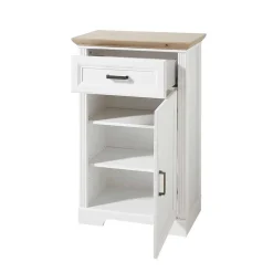 Wohnen 65x102x41 Schuhschrank im Landhaus Stil - Nurelcas