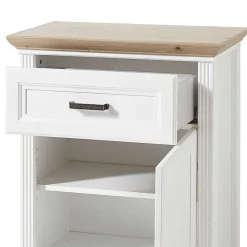 Wohnen 65x102x41 Schuhschrank im Landhaus Stil - Nurelcas