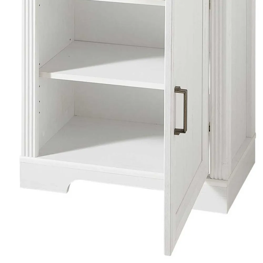 Wohnen 65x102x41 Schuhschrank im Landhaus Stil - Nurelcas