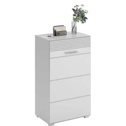 Wohnen 55x96x37 Schuhschrank mit Tür - Sumatra