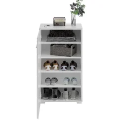 Wohnen 55x96x37 Schuhschrank mit Tür - Sumatra