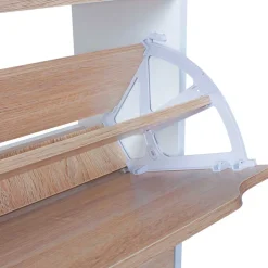 Wohnen Schuhschränke*60x15x24 Schuhschrank mit vier Klippfächern - Melks