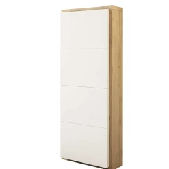 Wohnen 60x154x27 Schuhschrank mit vier Klappfächern - Cernal