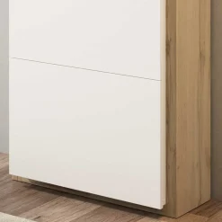 Wohnen 60x154x27 Schuhschrank mit vier Klappfächern - Cernal