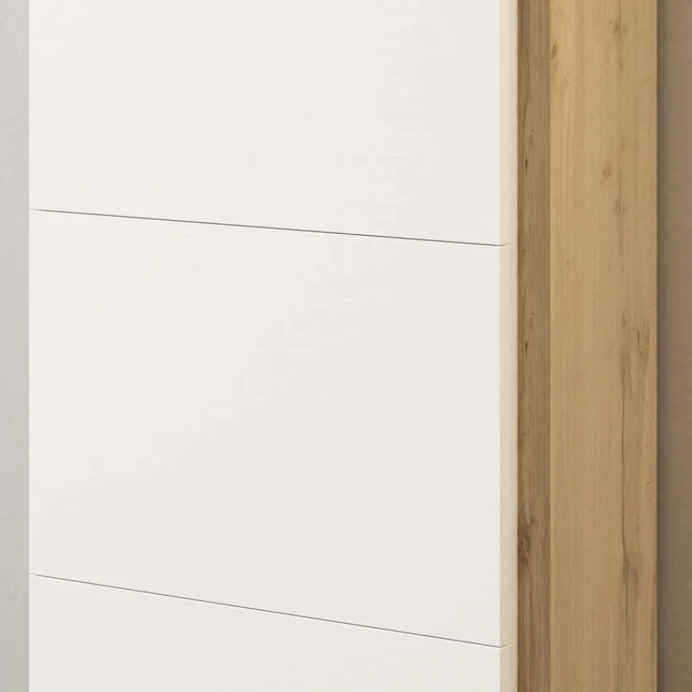 Wohnen 60x154x27 Schuhschrank mit vier Klappfächern - Cernal