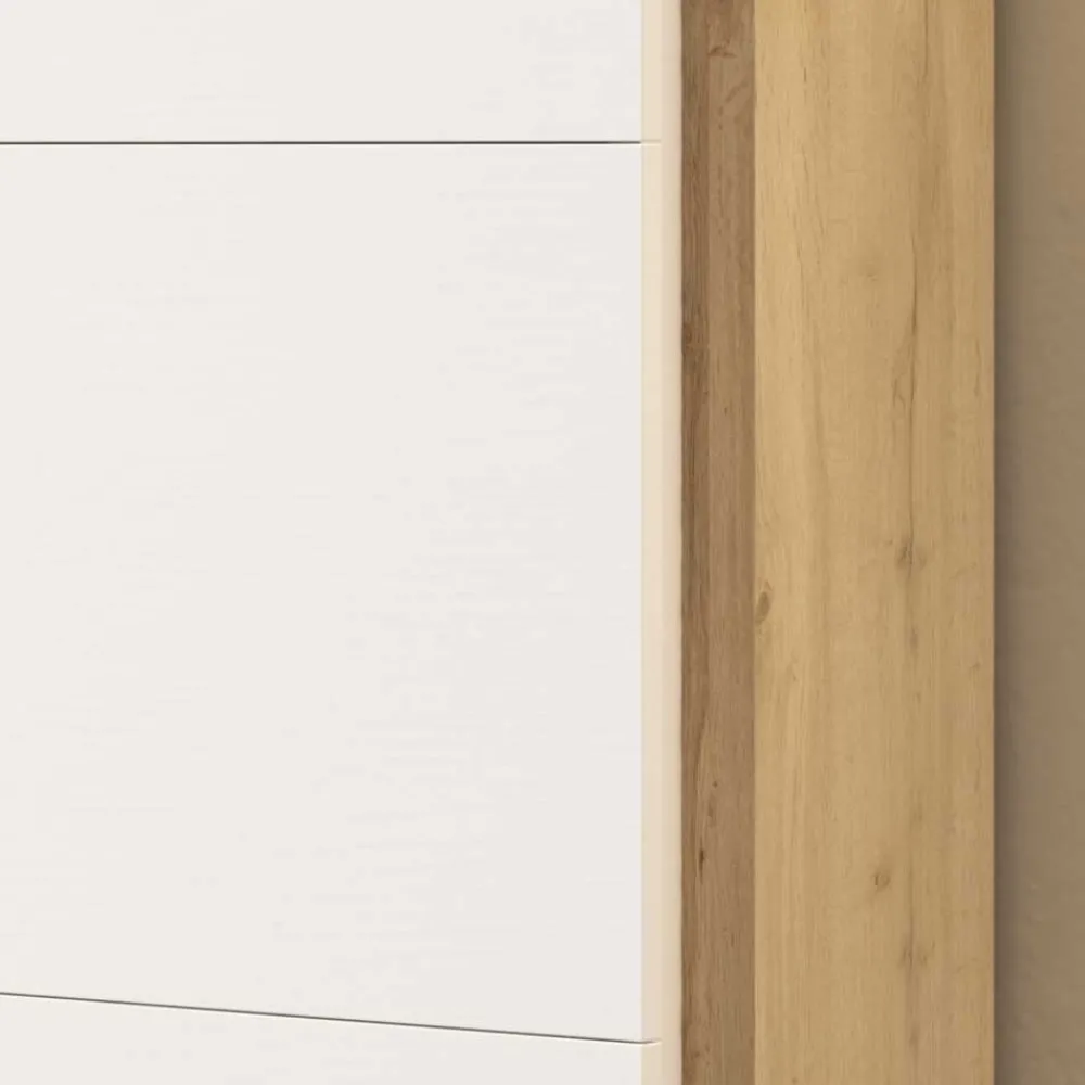 Wohnen 60x154x27 Schuhschrank mit vier Klappfächern - Cernal