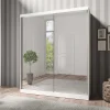 Wohnen 180x216x59 Schwebetürenschrank mit zwei Spiegeltüren - Jaines
