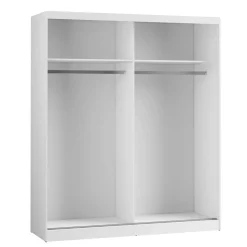 Wohnen 180x216x59 Schwebetürenschrank mit zwei Spiegeltüren - Jaines