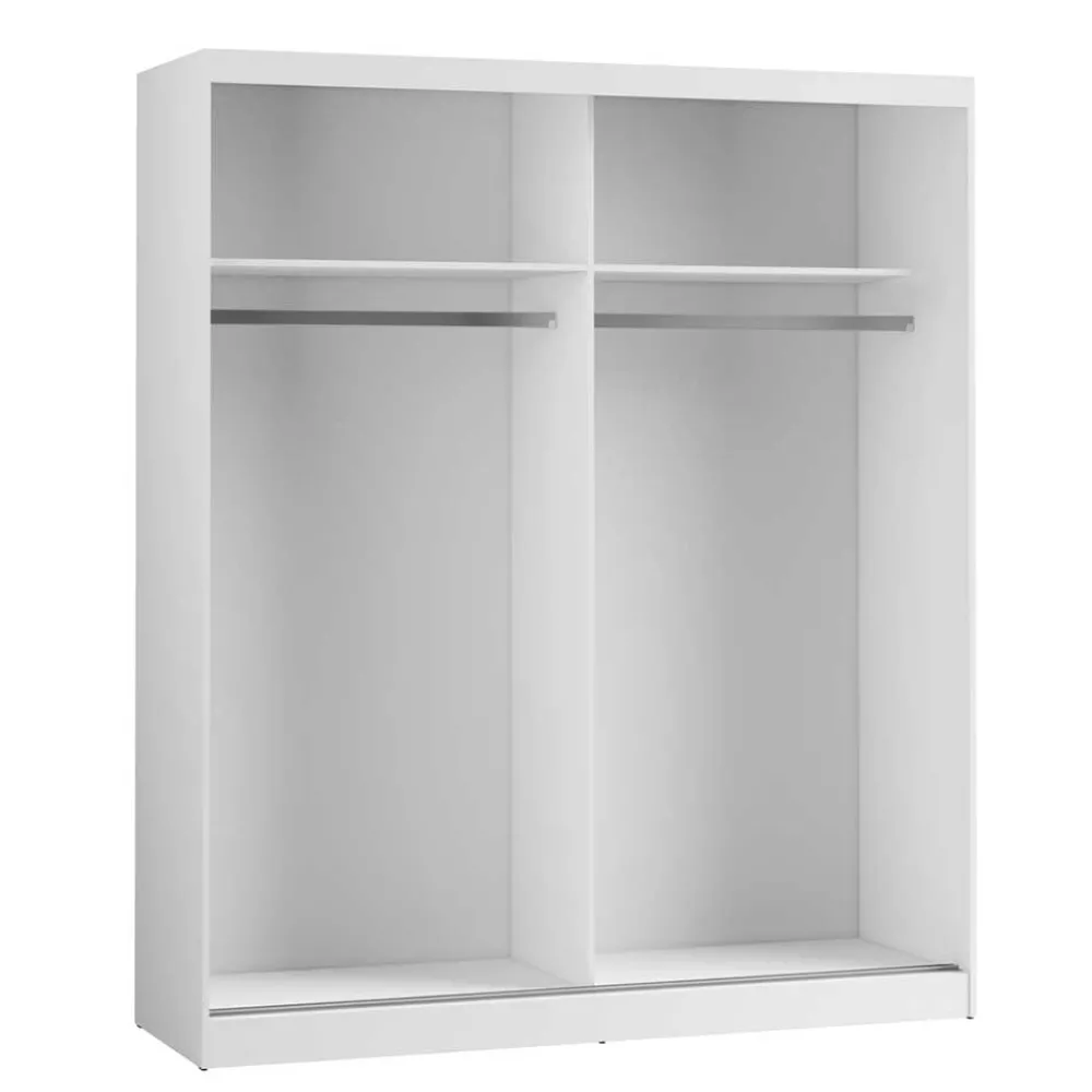 Wohnen 180x216x59 Schwebetürenschrank mit zwei Spiegeltüren - Jaines