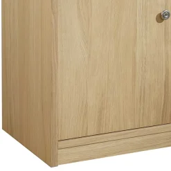 Wohnen Esszimmerschränke|Tische*88x101x44 Sekretär mit Eiche Furnier - Bruce