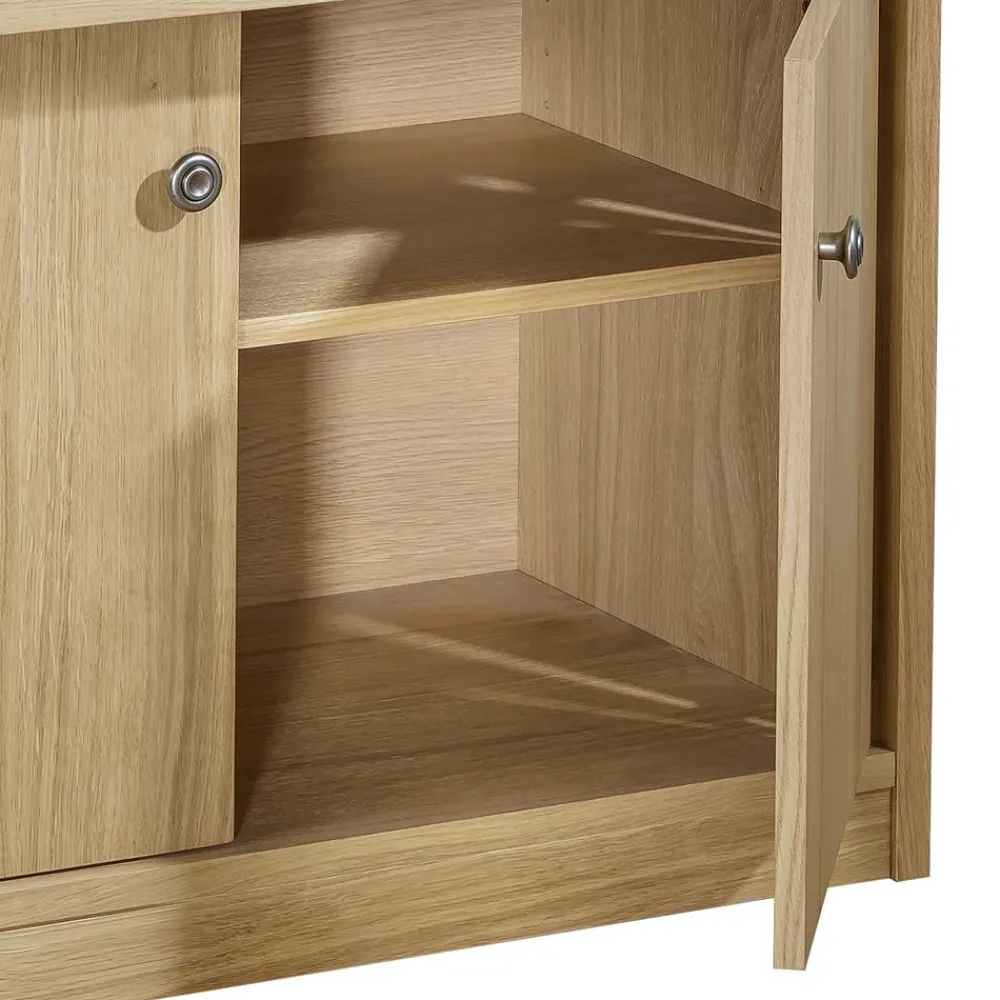 Wohnen Esszimmerschränke|Tische*88x101x44 Sekretär mit Eiche Furnier - Bruce