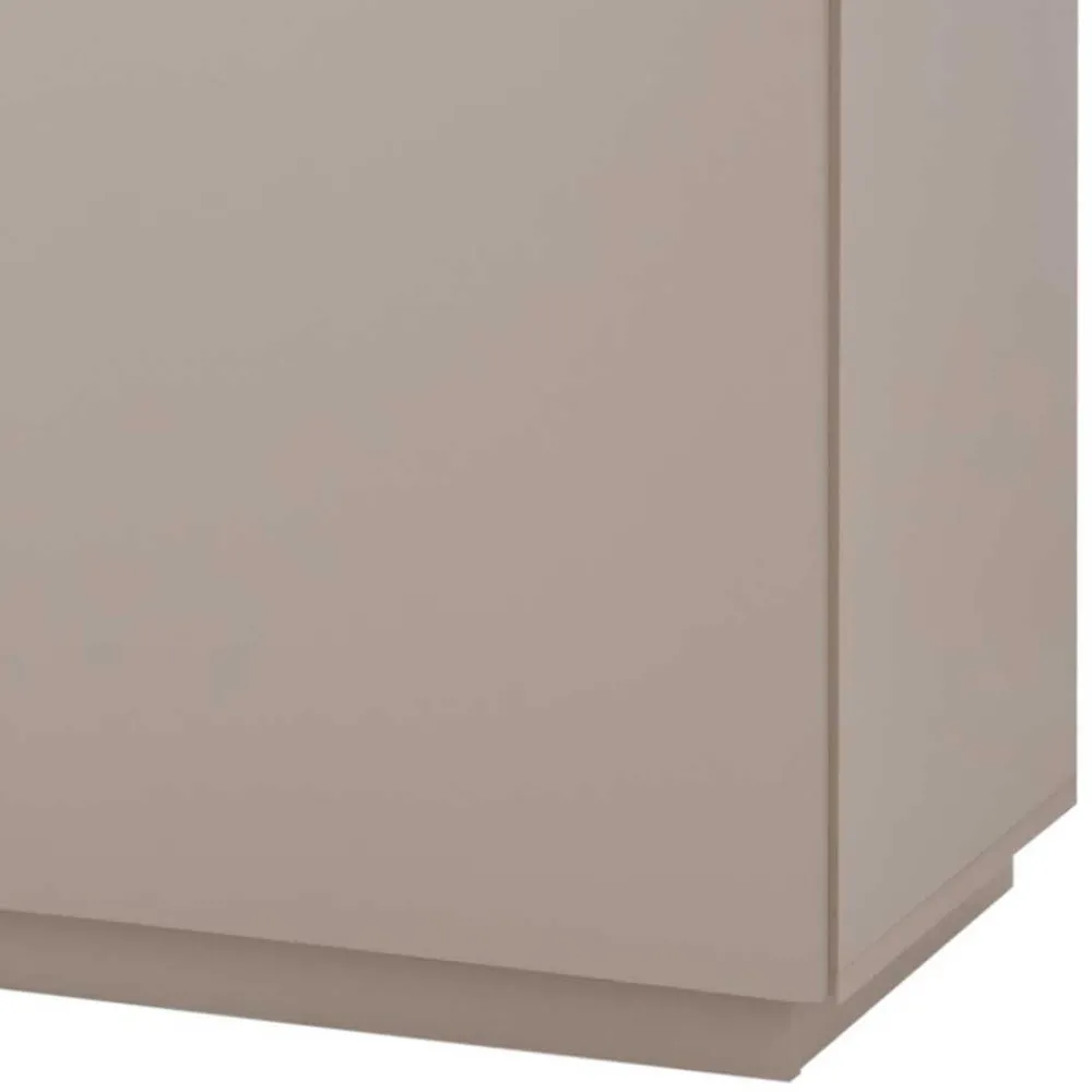 Wohnen 200x86x40 Sideboard Anrichte in Taupe & Akazie - Anja