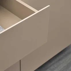 Wohnen 200x86x40 Sideboard Anrichte in Taupe & Akazie - Anja