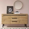 Wohnen Küchenschränke|Sideboards*160x83x40 Sideboard im Skandi Chic modern - Olcian