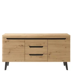 Wohnen Küchenschränke|Sideboards*160x83x40 Sideboard im Skandi Chic modern - Olcian