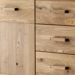 Wohnen 165x87x44 Sideboard in Asteiche auf Sockel - Zamron