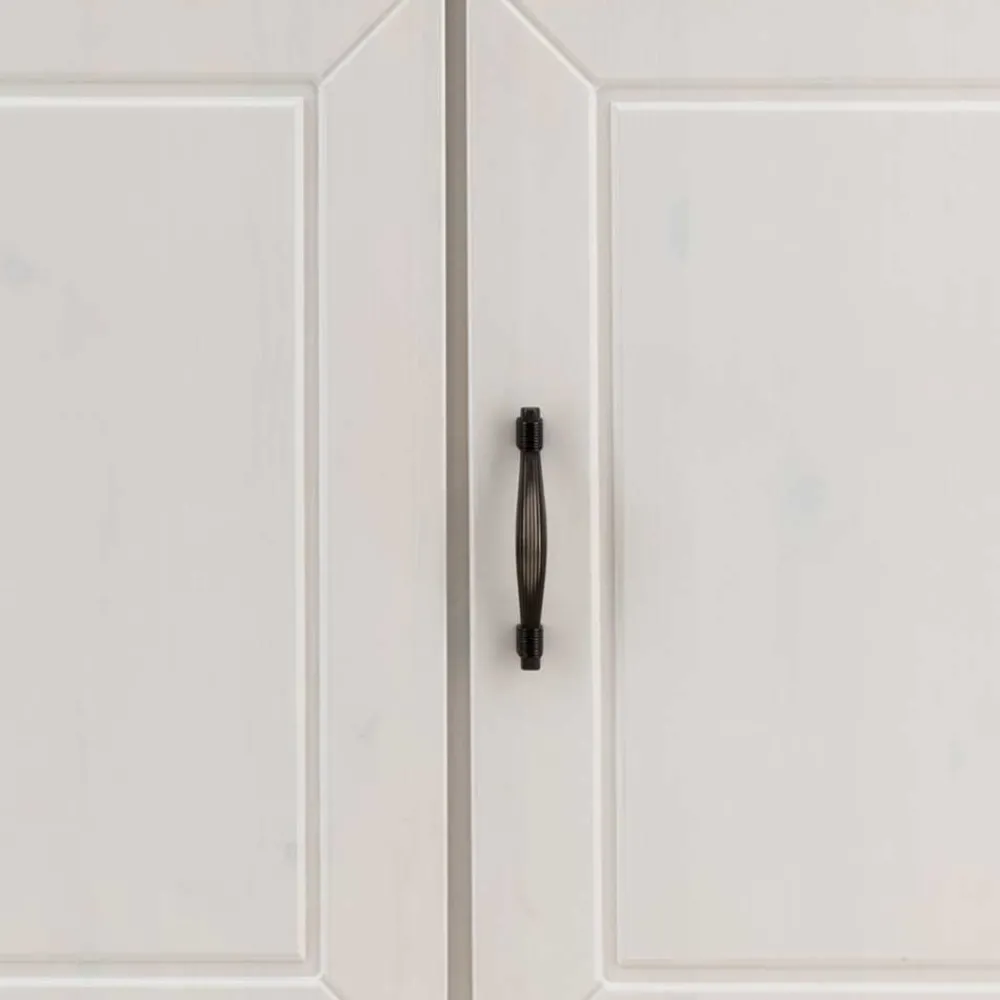 Wohnen Skandinavische Möbel|Sideboards & Kommoden*157x86x42 Sideboard in Weiß & Kiefer - Nuita