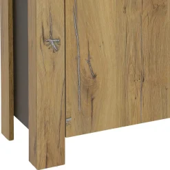 Wohnen 180x86x38 Sideboard in Zinneiche Optik - Traudarian