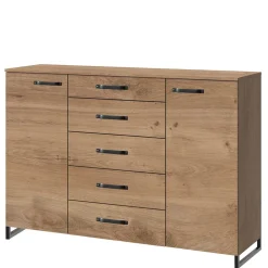 Wohnen 162x102x41 Sideboard mit 5 Schubladen & 2 Türen - Casai