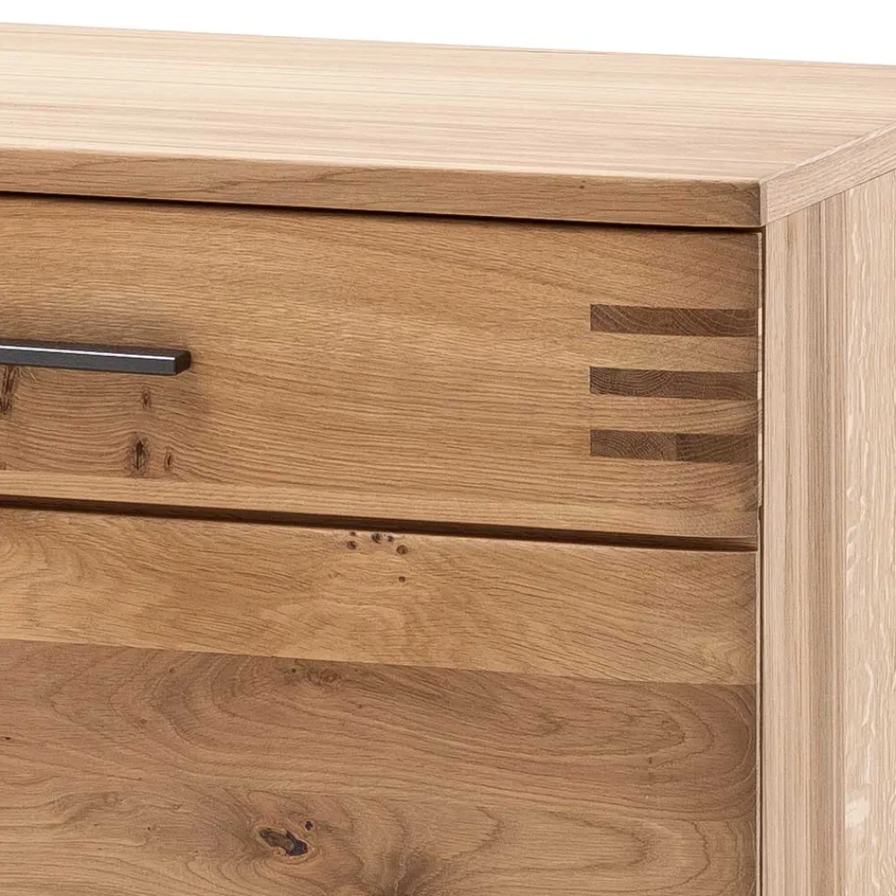 Wohnen 180x78x44 Sideboard mit Furnier Eiche Bianco - Crupean