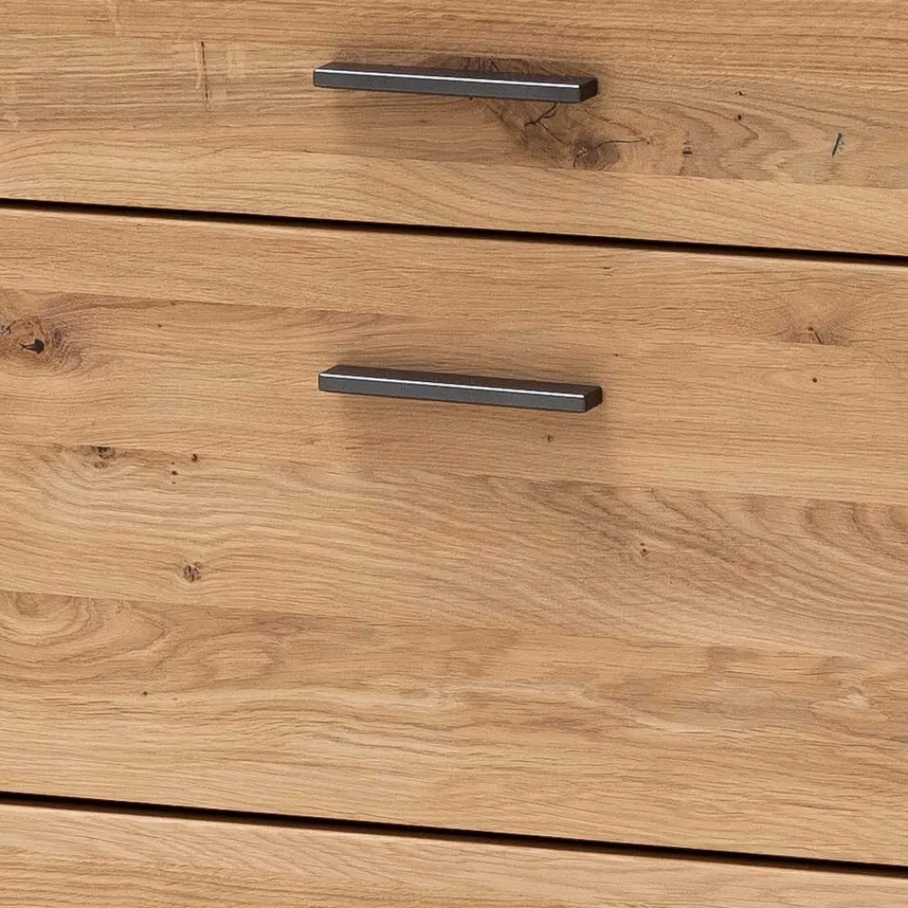 Wohnen 180x78x44 Sideboard mit Furnier Eiche Bianco - Crupean