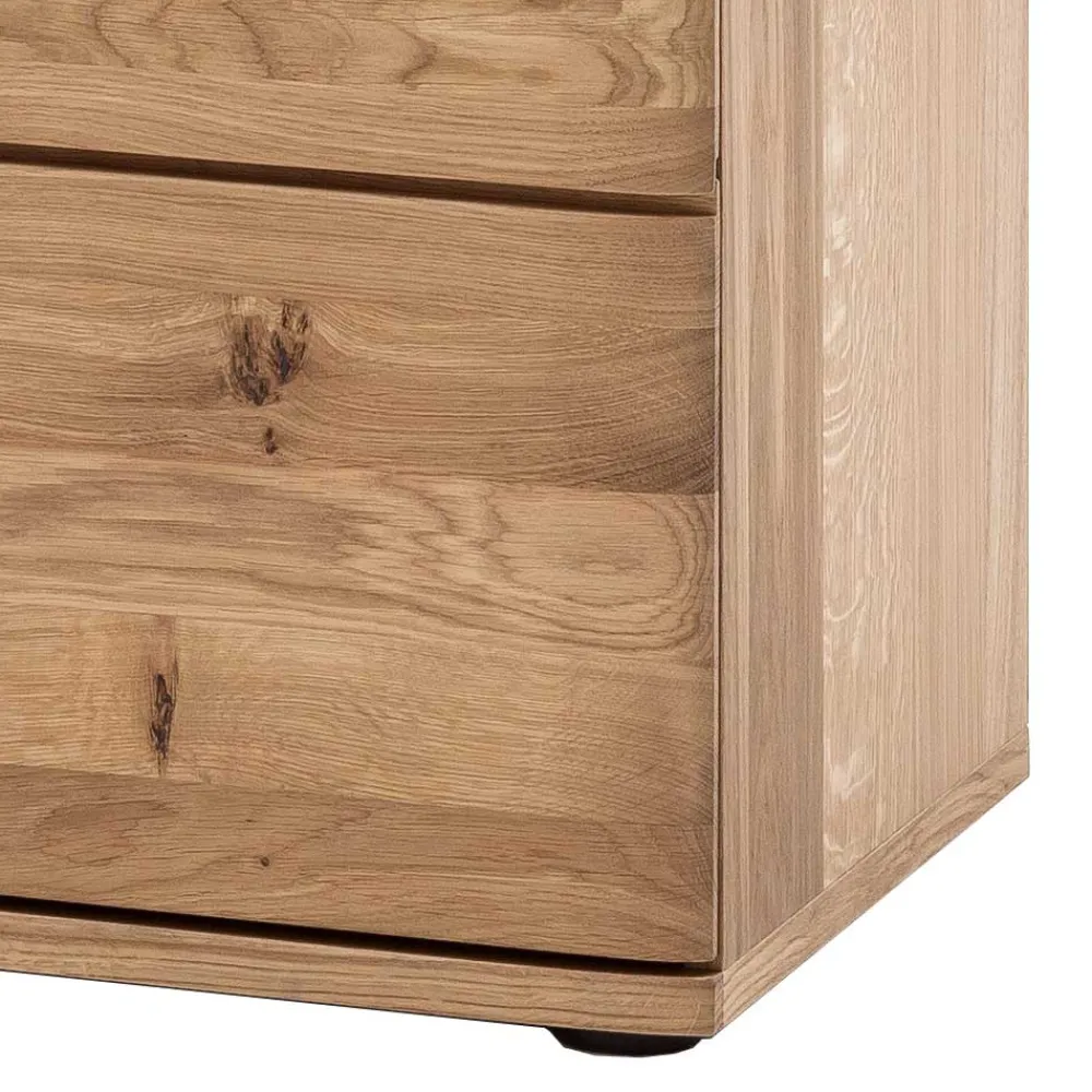 Wohnen 180x78x44 Sideboard mit Furnier Eiche Bianco - Crupean