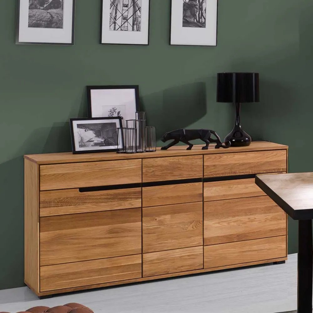 Wohnen 163x84x42 Sideboard mit Griffmulden - Sennya