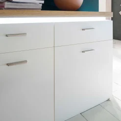 Wohnen 156x83x44 Sideboard mit LED Licht - Caldri