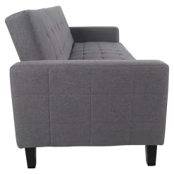Wohnen 204x81x85 3-Sitzer Schlafsofa in Grau - Industry
