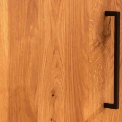 Wohnen 97x125x45 Skandi Highboard aus Wildeiche - Kerfa