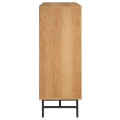 Wohnen 80x113x40 Skandi Hochkommode in Eiche - Piassona