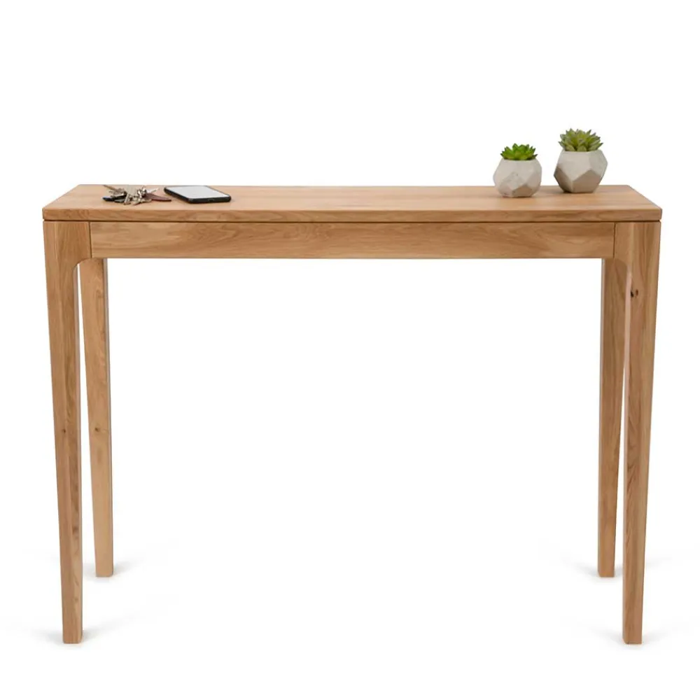 Wohnen Telefontische*100x80x30 Skandi Konsoltisch aus Massivholz - Tenerife