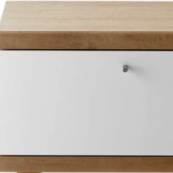 Wohnen 54x50x40 Skandi Nachtkommode mit Klappe - Cablos
