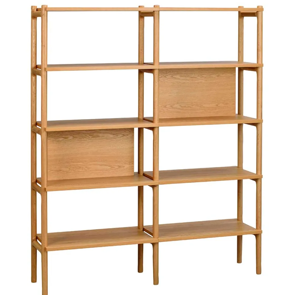 Wohnen Skandinavische Möbel|Wohnzimmer-Regale*140x166x36 Skandi Regal mit acht Fächern - Esman