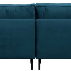 Wohnen Sofas|Sofa*275x83x88 Sofa mit blauem Bezug aus Samt - Cumagon