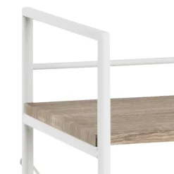 Wohnen Wohnzimmer-Regale|Küchenregale*34x96x27 Standregal in Eiche hell & Weiß - Cepters