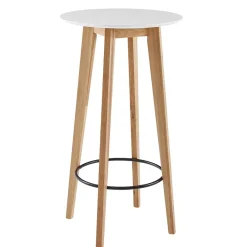 Wohnen Bartische*60x110x60 Stehtisch im Skandi Design - Duno