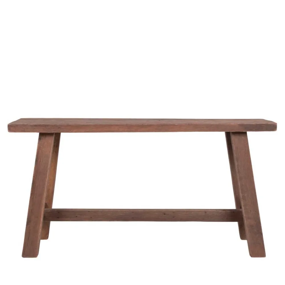 Wohnen 90x45x25 Teakholz Bank naturbelassen - Verdena