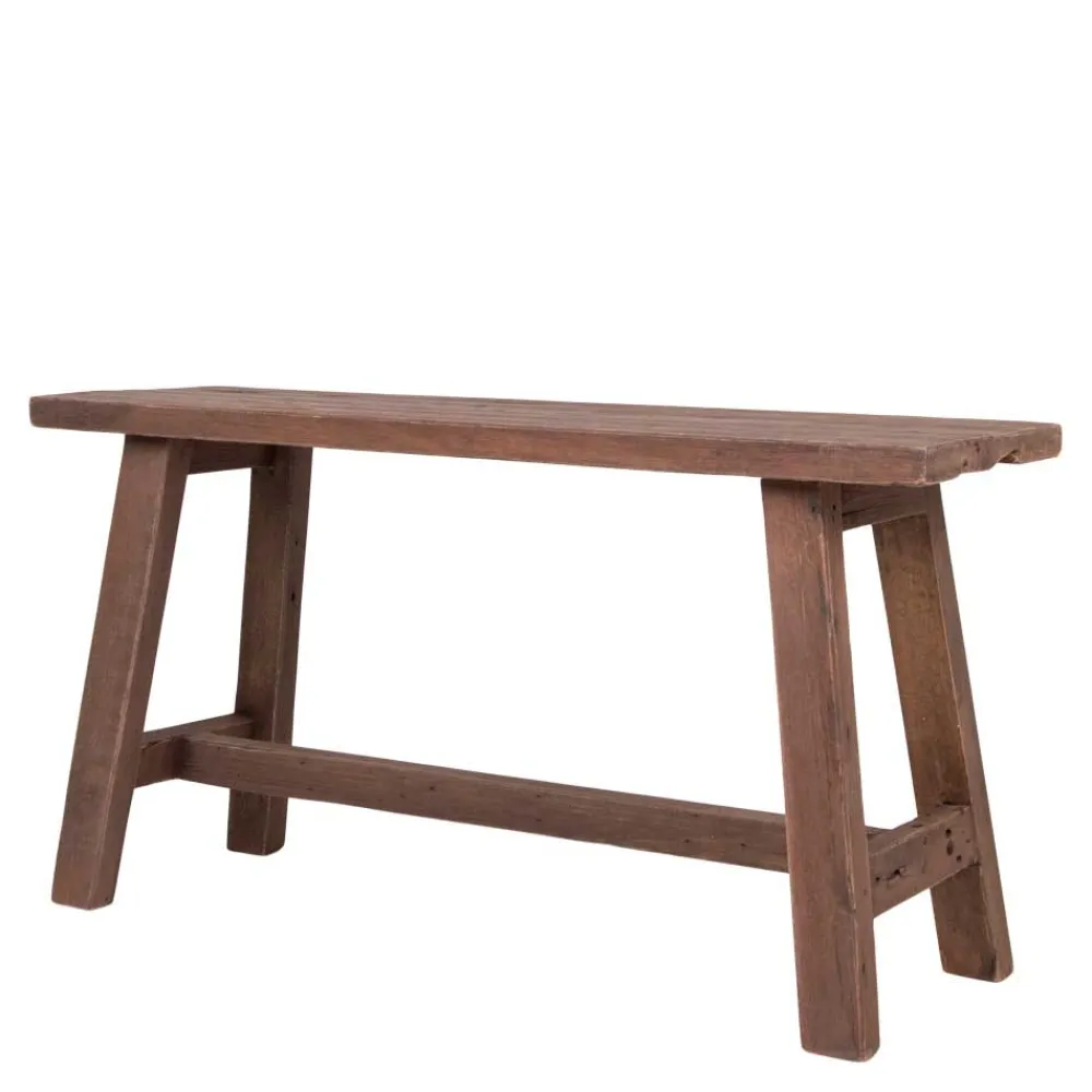 Wohnen 90x45x25 Teakholz Bank naturbelassen - Verdena