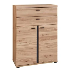 Wohnen Büroschränke*90x124x38 Teilmassiver Büroschrank modern - Emly