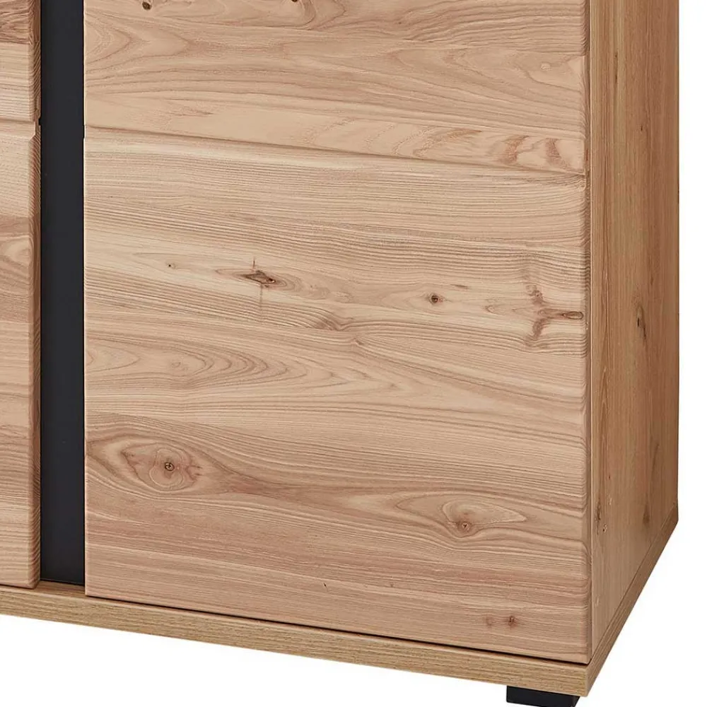 Wohnen Büroschränke*90x124x38 Teilmassiver Büroschrank modern - Emly