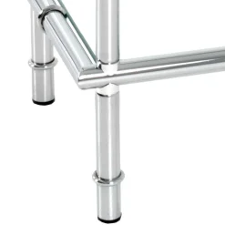 Wohnen Telefontische*50x75x25 Telefontisch mit zwei Glasplatten - Vasilio