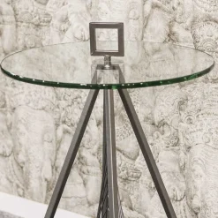 Wohnen 45x57x45 Tisch mit Design Pyramiden Gestell - Soveltra