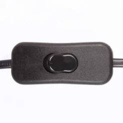 Wohnen 14x33x14 Tischleuchte aus Glas & Holz - Holly