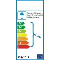 Wohnen 14x33x14 Tischleuchte aus Glas & Holz - Holly