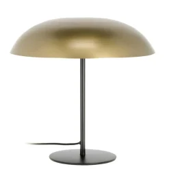 Wohnen 33x34x33 Tischleuchte im Pilz Design in Messing - Jaitur