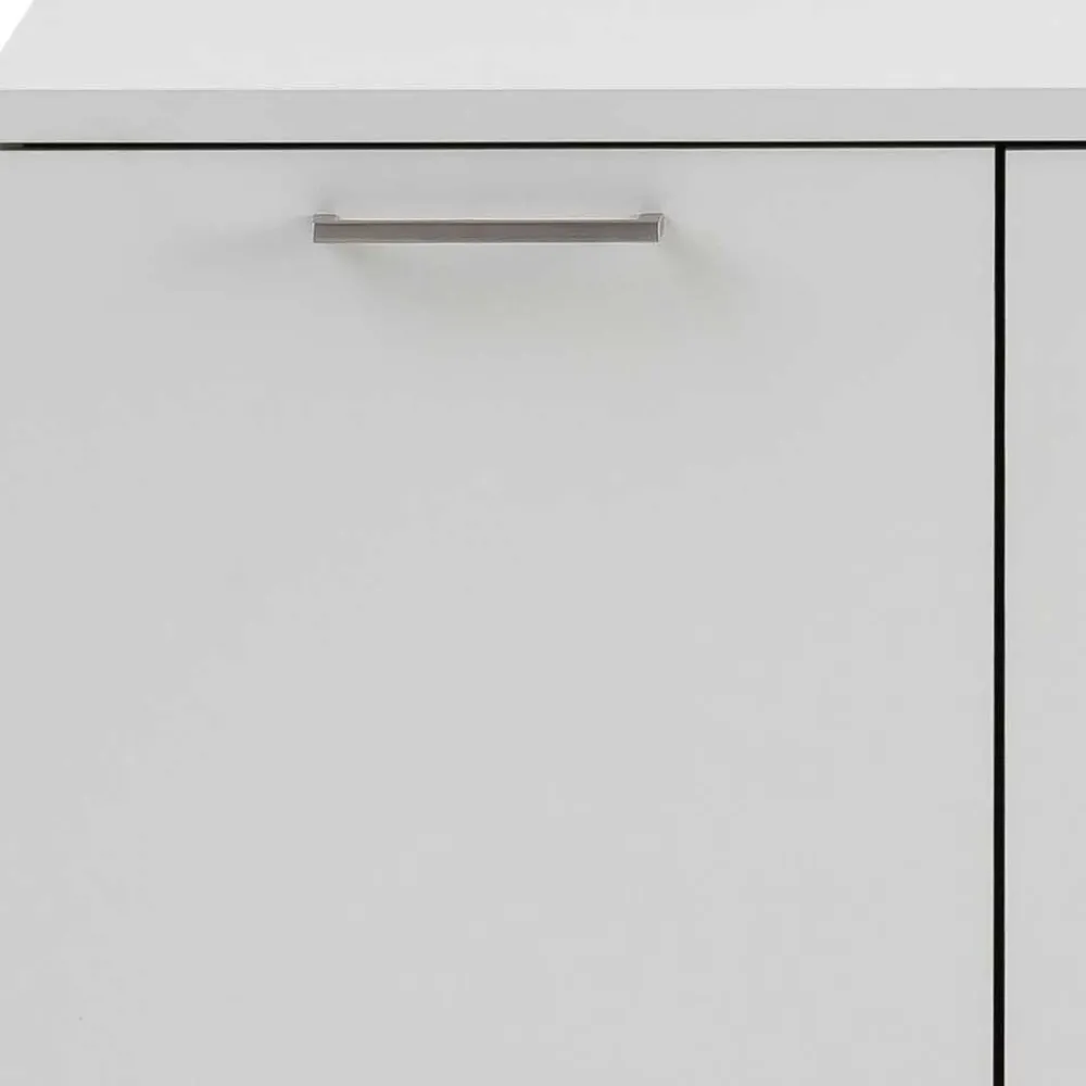 Wohnen Büroschränke*80x84x41 2-türiger Officeschrank in Lichtgrau - Bowsla