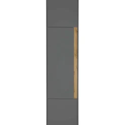 Wohnen 50x200x40 3-türiger Schrank in Anthrazit - Ahilav