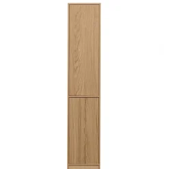 Wohnen 40x199x40 2-türiger Schrank in Eiche Furnier - Ewana