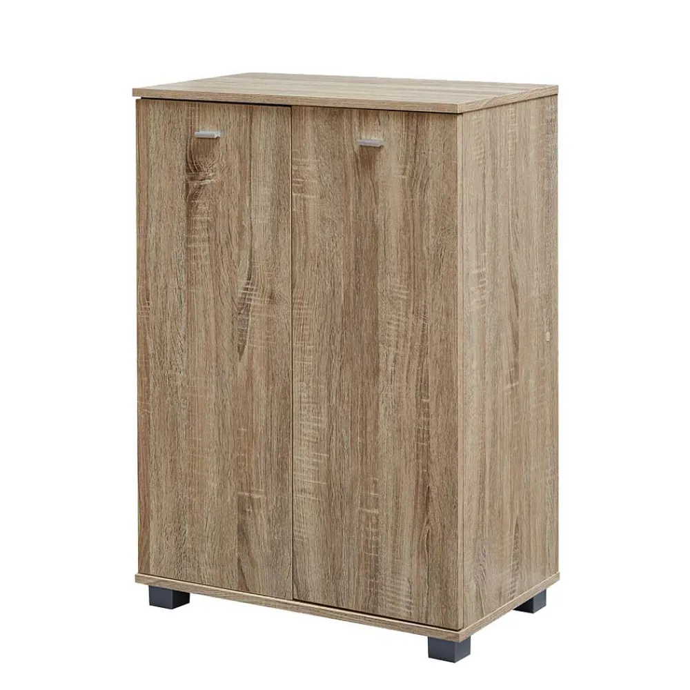 Wohnen Schuhschränke*60x90x35 2-türiger Schuhschrank in Sonoma-Eiche - Trendenca